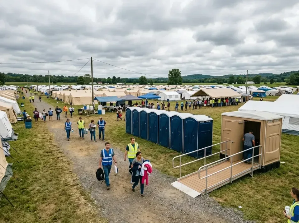 disaster-relief-camp-restrooms-010 — frequently asked questions, Dumpster & Portable Bathrooms Rental in Wilder, KY